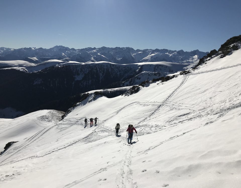 Ski de randonnée en vallée d'Oueil